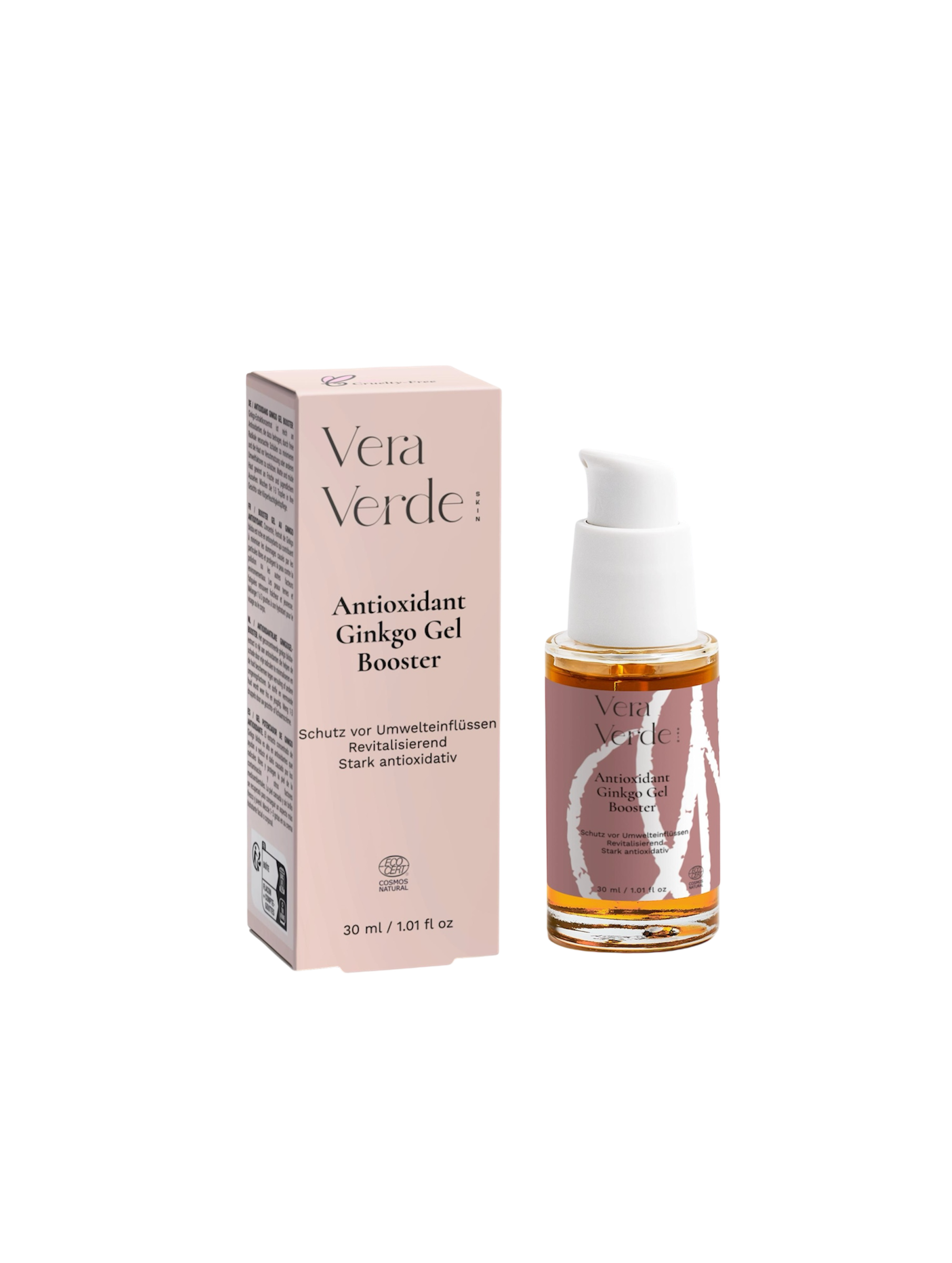 Antioxidant Ginkgo Gel Booster